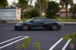 Audi R8 V10 on Vossen Wheels (CG-204) 2016 года